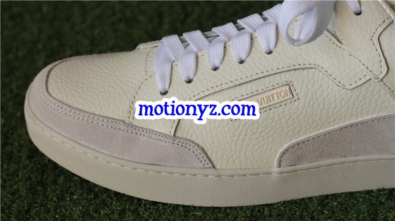 Brand Sneaker Low Top Cream White